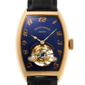 フランクミュラー - インペリアル トゥールビヨン | FRANCK MULLER | 5850T | PG ブルー文字盤 手巻き レザー | 委託品 | 中古