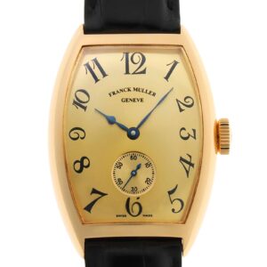 フランクミュラー - トノウカーベックス | FRANCK MULLER | 5850S6 | YG シャンパン文字盤 自動巻き レザー | 委託品 | 中古