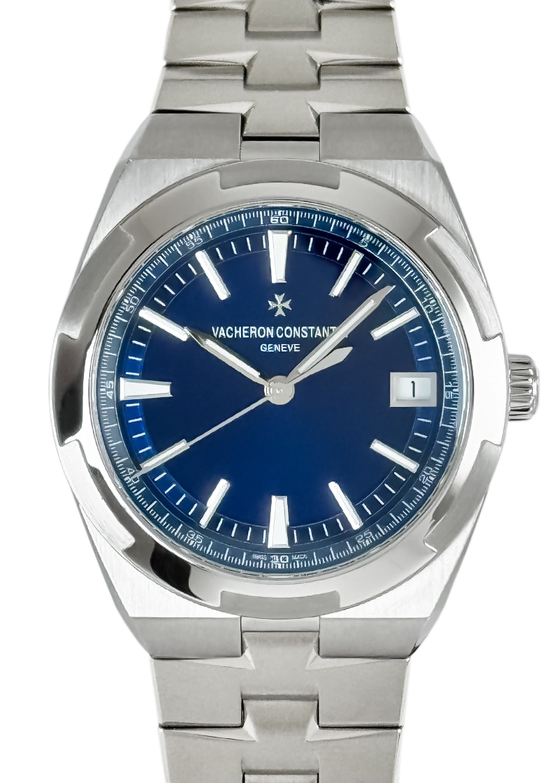 ヴァシュロンコンスタンタン - オーヴァーシーズ | VACHERON CONSTANTIN | 4500V/110A-B128 | SS ブルー文字盤 自動巻き ブレスレット | 中古
