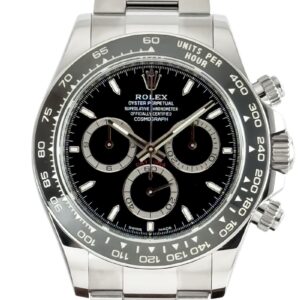 ロレックス - オイスターパーペチュアル コスモグラフ デイトナ | ROLEX | 126500LN | SS 黒文字盤 自動巻き ブレスレット | 中古