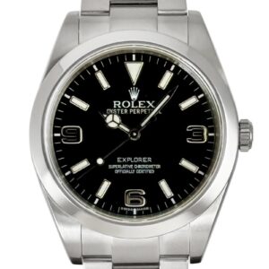 ロレックス - オイスターパーペチュアル エクスプローラーI | ROLEX | 214270 | SS 黒文字盤 自動巻き ブレスレット | 中古