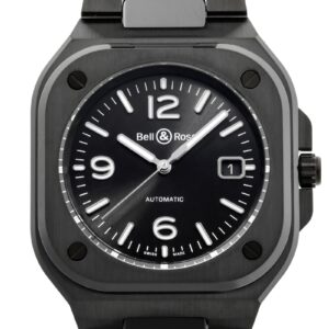 ベル&ロス - BR05 | BELL&ROSS | BR05A-BL-CE/SCE | CE 黒文字盤 自動巻き ブレスレット | 未使用品