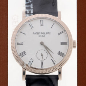 パテックフィリップ - カラトラバ | PATEK PHILIPPE | 7119G-010 | WG 白文字盤 手巻き レザー | レストア