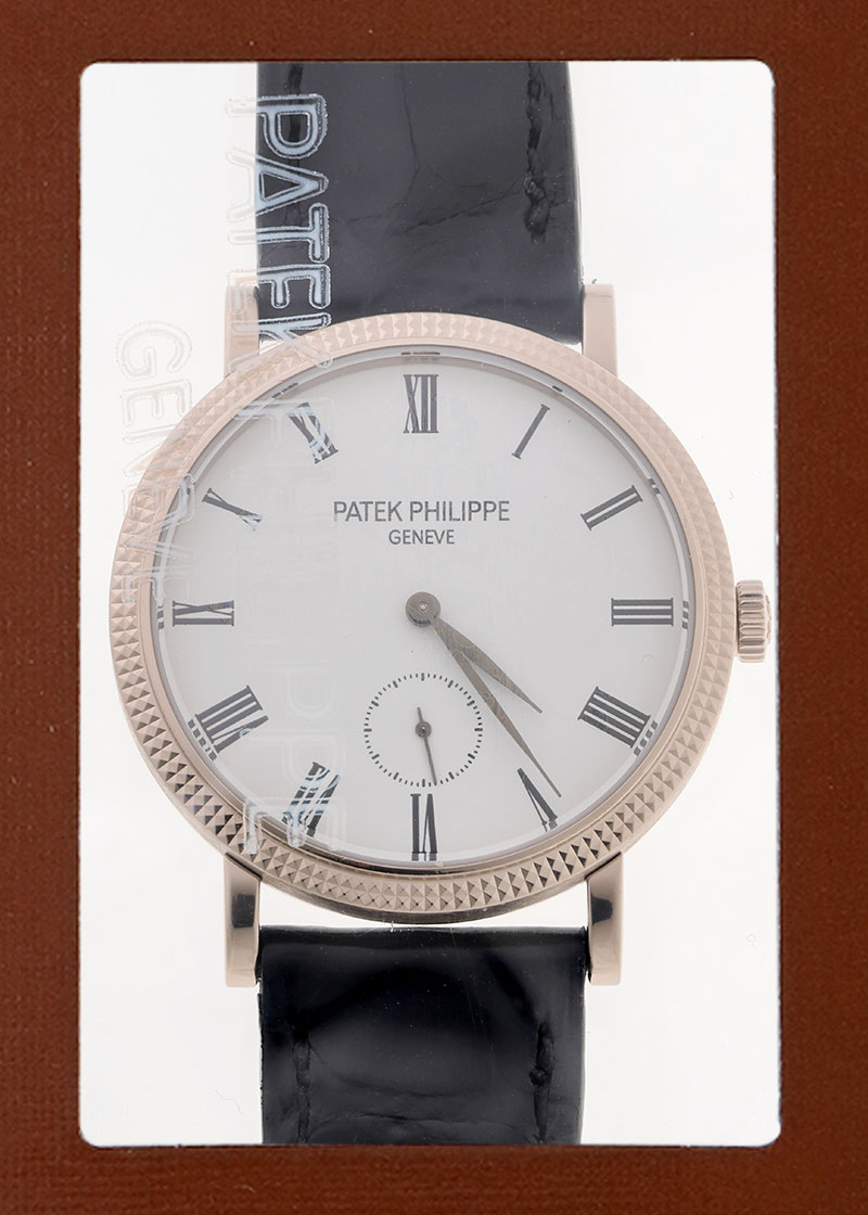 パテックフィリップ - カラトラバ | PATEK PHILIPPE | 7119G-010 | WG 白文字盤 手巻き レザー | レストア