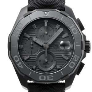 タグホイヤー - アクアレーサー クロノグラフ キャリバー16 ブラックファントム | TAG HEUER | CAY218B.FC6370 | TI 黒文字盤 自動巻き ナイロン | 未使用品