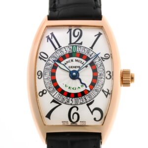 フランクミュラー - ヴェガス | FRANCK MULLER | 5850VEGAS | RG シルバー文字盤 自動巻き レザー | 中古