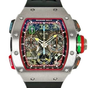 リシャールミル - オートマティック スプリットセコンド クロノグラフ | RICHARD MILLE | RM65-01 | TI スケルトン文字盤 自動巻き ラバー | 中古