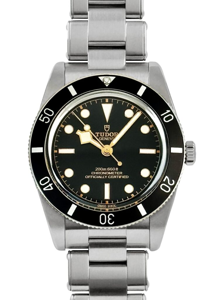 チューダー - ブラックベイ 54 | TUDOR | M79000N-001 | SS 黒文字盤 自動巻き ブレスレット | 委託品 | 中古
