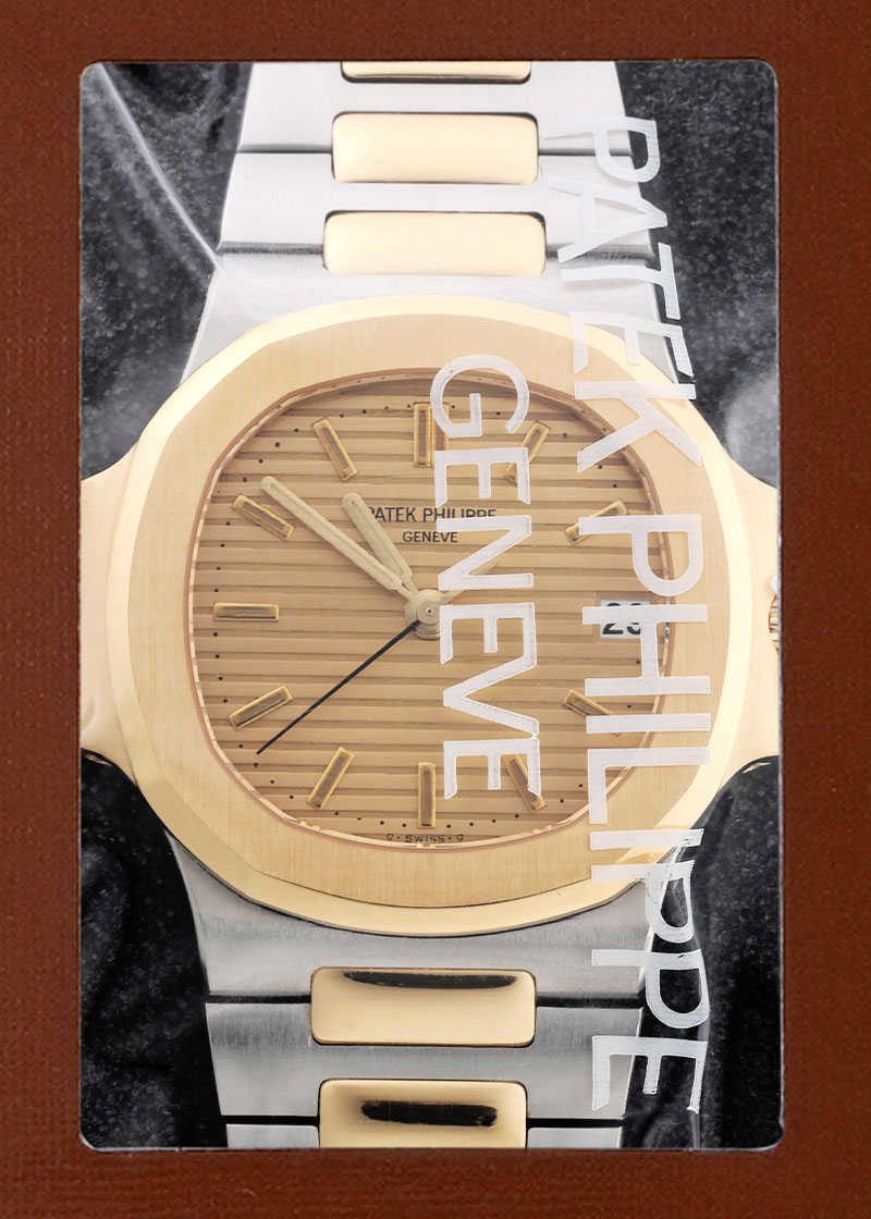 パテックフィリップ - ノーチラス | PATEK PHILIPPE | 3800/1JA-001 | YG&SS シャンパン文字盤 自動巻き ブレスレット | レストア