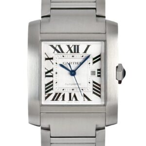 カルティエ - タンクフランセーズ LM | CARTIER | WSTA0067 | SS シルバー文字盤 自動巻き ブレスレット | 中古