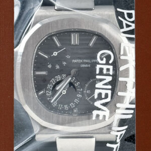 パテックフィリップ - ノーチラス プチコンプリケーション | PATEK PHILIPPE | 5712G-001 | WG グレー文字盤 自動巻き レザー | 委託品 | レストア