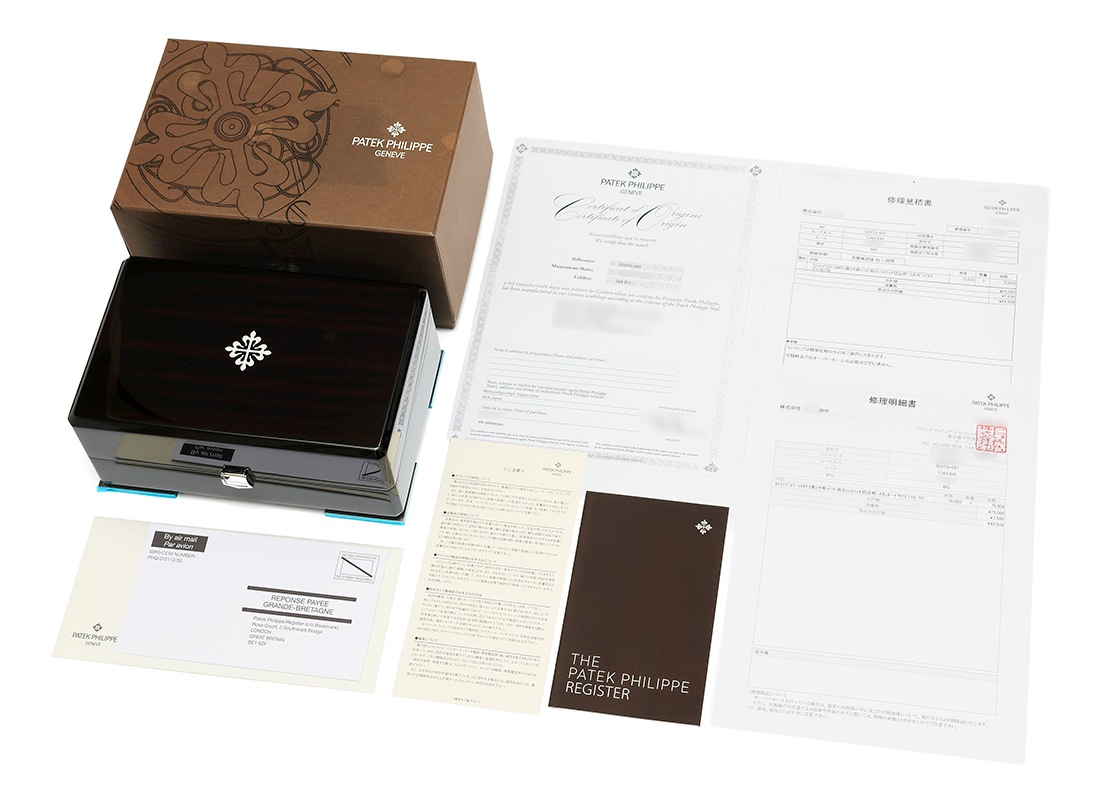 パテックフィリップ - カラトラバ ベゼルダイヤ Cal.324 S C | PATEK PHILIPPE | 5297G-001 | WG 黒文字盤 自動巻き レザー | レストア