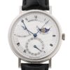 ブレゲ - クラシック パワーリザーブ ムーンフェイズ | BREGUET | 7137BB/12/9V6 | WG シルバー文字盤 自動巻き レザー | 中古
