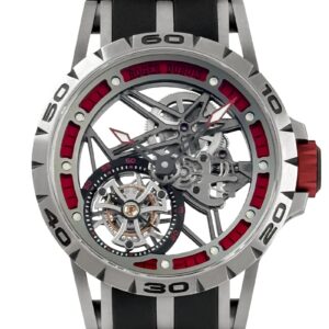 ロジェデュブイ - エクスカリバー スパイダー モノトゥールビヨン 88本限定 | ROGER DUBUIS | DBEX0545 | TI(DLC) スケルトン文字盤 手巻き ラバー | 委託品 | 中古