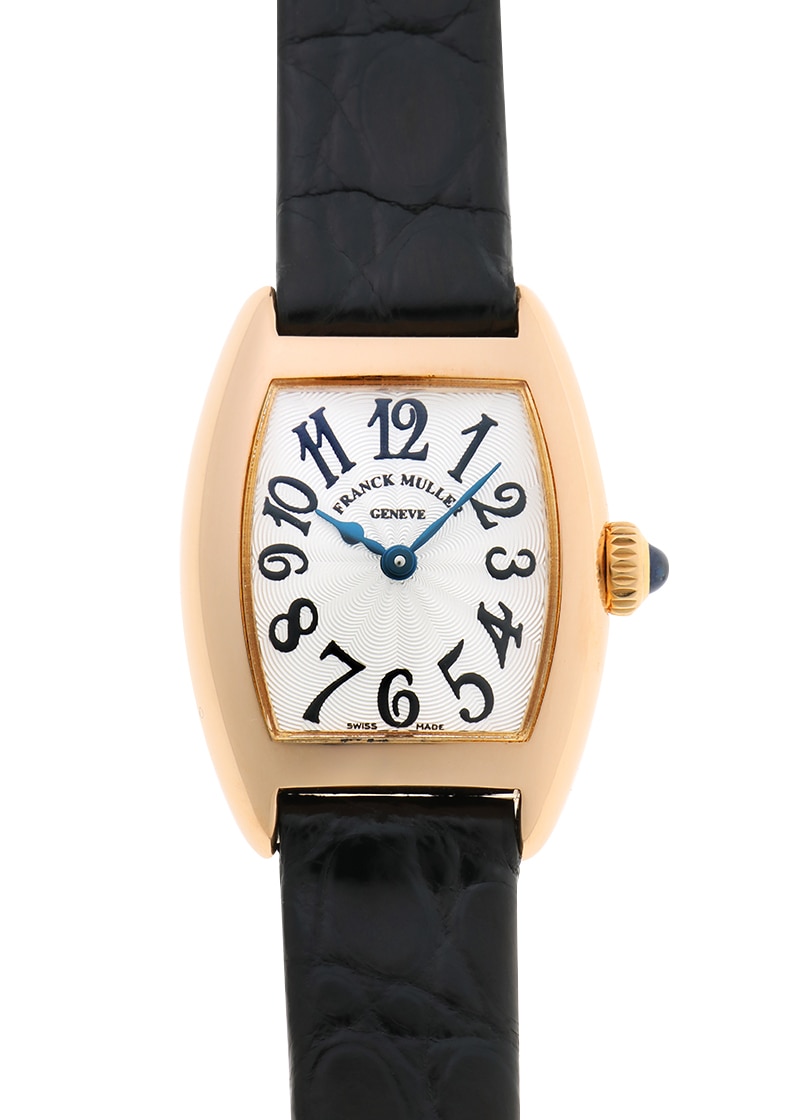 フランクミュラー - トノウカーベックス プティ | FRANCK MULLER | 2500QZ | RG シルバー文字盤 クォーツ レザー | 中古
