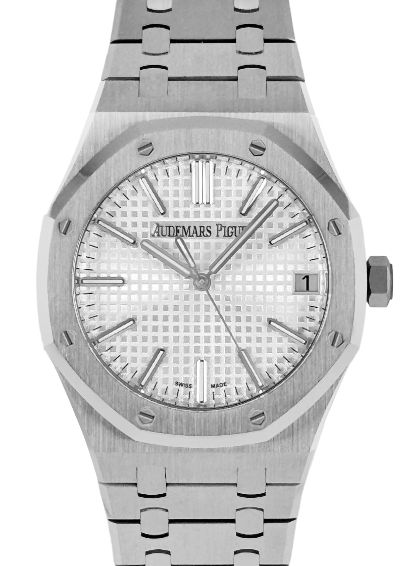 オーデマピゲ - ロイヤルオーク | AUDEMARS PIGUET | 15510ST.OO.1320ST.08 | SS シルバー文字盤 自動巻き ブレスレット| 委託品 | 中古