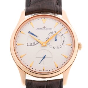 ジャガールクルト - マスター ウルトラスリム リザーブドマルシェ | JAEGER LECOULTRE | Q1372520(176.2.38.S) | PG シルバー文字盤 自動巻き レザー | 中古