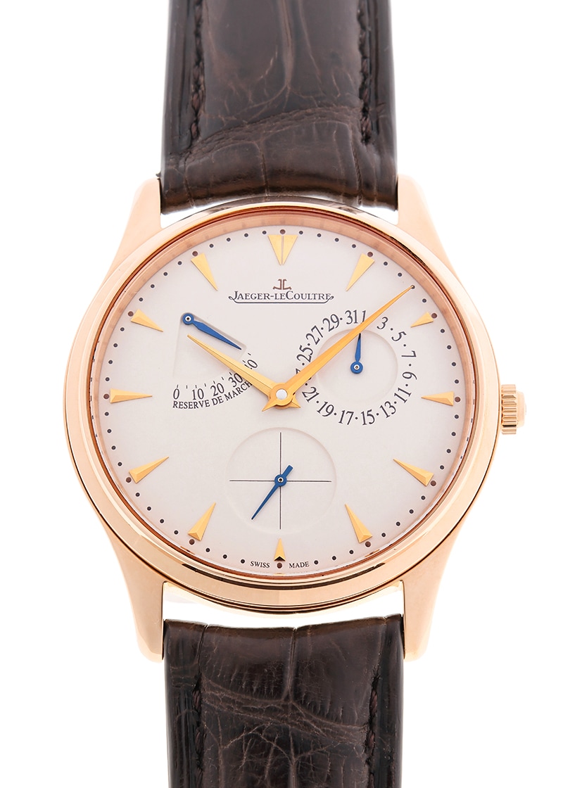 ジャガールクルト - マスター ウルトラスリム リザーブドマルシェ | JAEGER LECOULTRE | Q1372520(176.2.38.S) | PG シルバー文字盤 自動巻き レザー | 中古