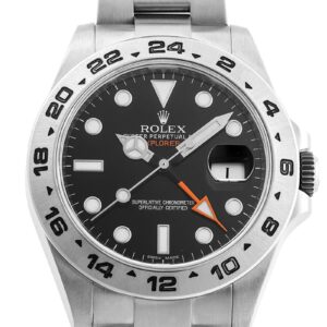 ロレックス - オイスター パーペチュアル エクスプローラー II | ROLEX | 216570 | SS 黒文字盤 自動巻き ブレスレット | 中古 |