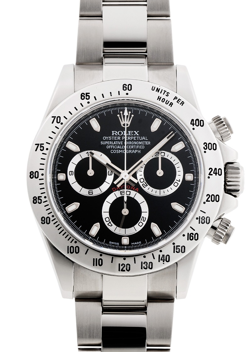 ロレックス - オイスター パーペチュアル コスモグラフ デイトナ | ROLEX | 116520 | SS 黒文字盤 自動巻き ブレスレット | 中古