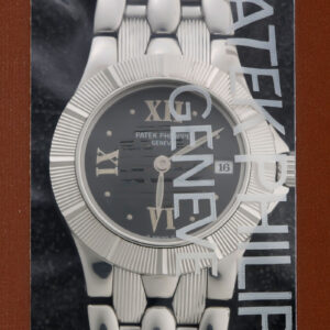 パテックフィリップ - ネプチューン | PATEK PHILIPPE | 4880/1A-010 | SS 黒文字盤 クォーツ ブレスレット | レストア