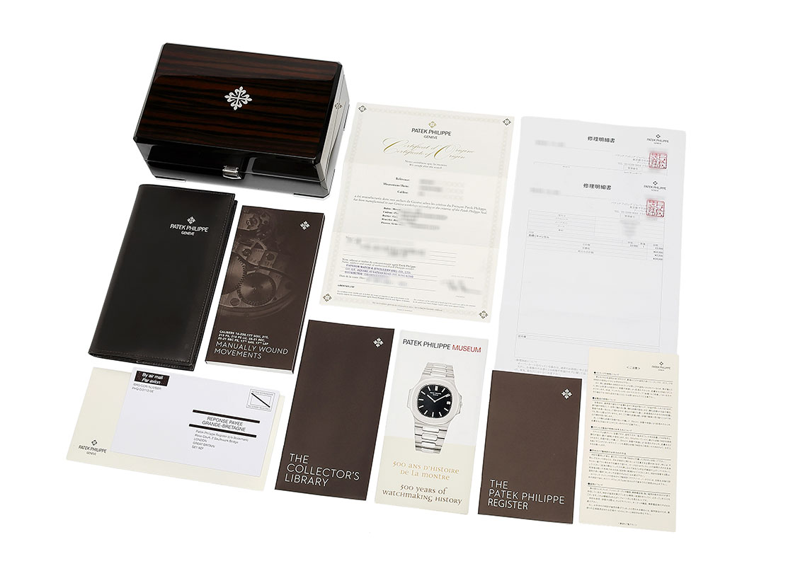 パテックフィリップ - カラトラバ ベゼルダイヤ | PATEK PHILIPPE | 4897G-001 | WG ブルー文字盤 手巻き サテン | レストア