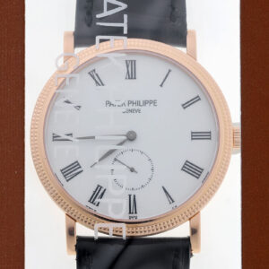 パテックフィリップ - カラトラバ | PATEK PHILIPPE | 5119R-001 | RG 白文字盤 手巻き レザー | レストア