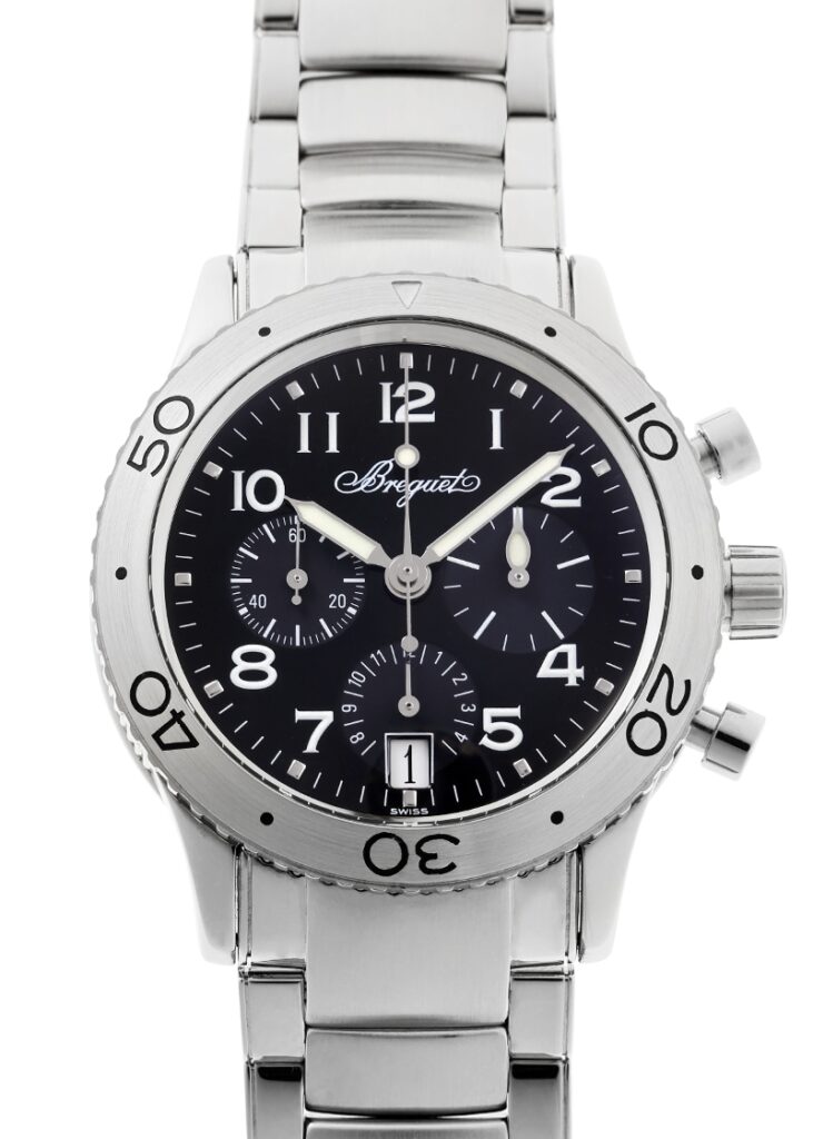 ブレゲ - トランスアトランティック | BREGUET | 3820ST/H2/SW9 | SS 黒文字盤 自動巻き ブレスレット | 中古