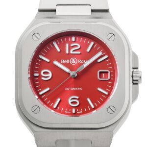 ベル&ロス - BR 05 Red Steel 日本99本限定 | BELL&ROSS | BR05A-R-ST/SST | SS レッド文字盤 自動巻き ブレスレット | 中古