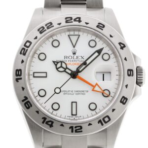 ロレックス - オイスター パーペチュアル エクスプローラー II | ROLEX | 216570 | SS 白文字盤 自動巻き ブレスレット | 中古