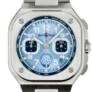 ベル&ロス - BR-05 クロノ パトルイユ・ド・フランス 500本限定 | BELL & ROSS | BR05C-PAF-ST/SST | SS サニーブルー文字盤 自動巻き ブレスレット | 中古