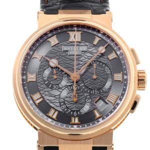 ブレゲ - マリーン | BREGUET | 5527BR/G3/9WV | RG グレー文字盤 自動巻き レザー