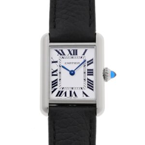 カルティエ - タンクマスト SM | CARTIER | WSTA0042 | SS シルバー文字盤 クォーツ レザー