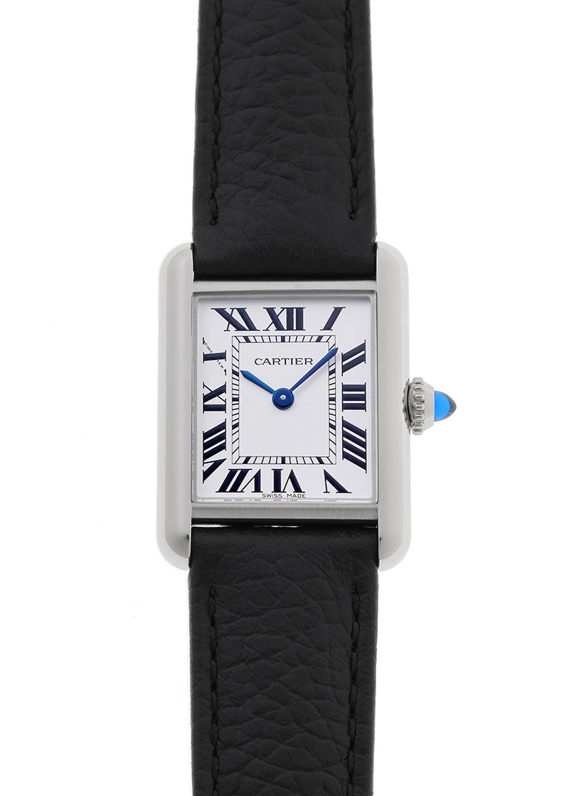 カルティエ - タンクマスト SM | CARTIER | WSTA0042 | SS シルバー文字盤 クォーツ レザー