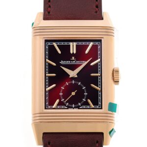 ジャガールクルト - レベルソ トリビュート | JAEGER LECOULTRE | Q713256J | PG バーガンディ文字盤 手巻き レザー