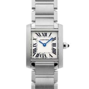 カルティエ - タンクフランセーズ SM | CARTIER | W51008Q3 | SS 白文字盤 クォーツ ブレスレット | 中古
