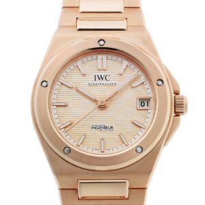 IWC - インヂュニア オートマティック 35 | INTERNATIONAL WATCH COMPANY | IW324903 | RG ゴールド文字盤 自動巻き ブレスレット | 委託品 | 未使用品