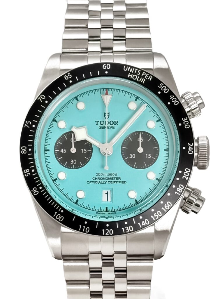 チューダー - ブラックベイ クロノ | TUDOR | M79360N-0024 | SS ターコイズ文字盤 自動巻き ブレスレット