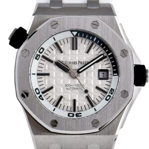 オーデマピゲ - ロイヤルオーク オフショアダイバー | AUDEMARS PIGUET | 15710ST.OO.A002CA.02 | SS 白文字盤 自動巻き ラバー | 委託品 | 中古