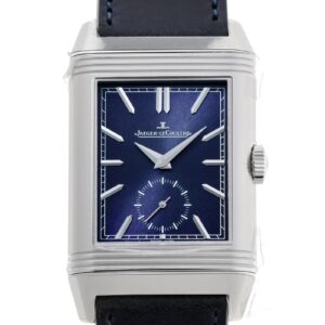 ジャガールクルト - レベルソ トリビュート デュオ スモールセコンド | JAEGER LECOULTRE | Q3988481(215.8.D4) | SS ブルー 文字盤 手巻き レザー | 未使用品