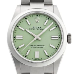 ロレックス - オイスター パーペチュアル 41 | ROLEX | 134300 | SS ピスタチオ文字盤 自動巻き ブレスレット