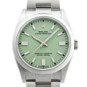 ロレックス - オイスター パーペチュアル 36 | ROLEX | 126000 | SS ピスタチオ文字盤 自動巻き ブレスレット