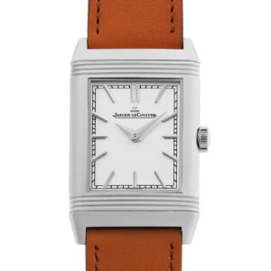 ジャガールクルト - レベルソ トリビュート モノフェイス | JAEGER LECOULTRE | Q7168420 | SS シルバー文字盤 手巻き レザー
