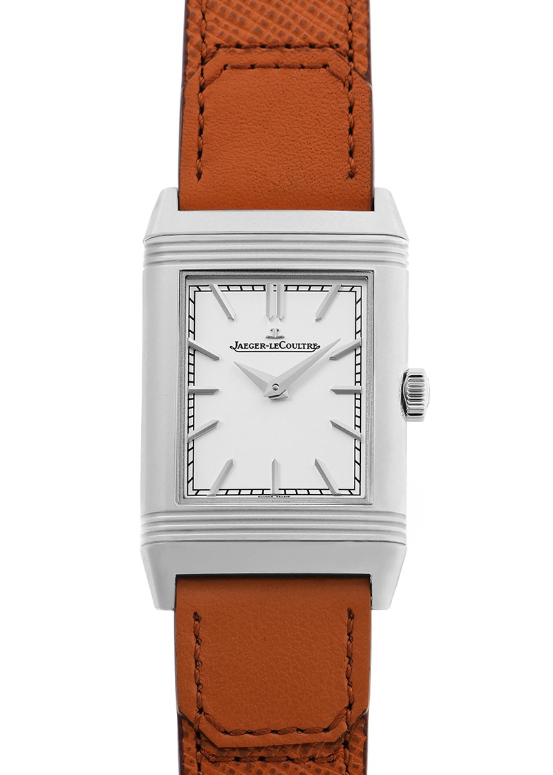 ジャガールクルト - レベルソ トリビュート モノフェイス | JAEGER LECOULTRE | Q7168420 | SS シルバー文字盤 手巻き レザー