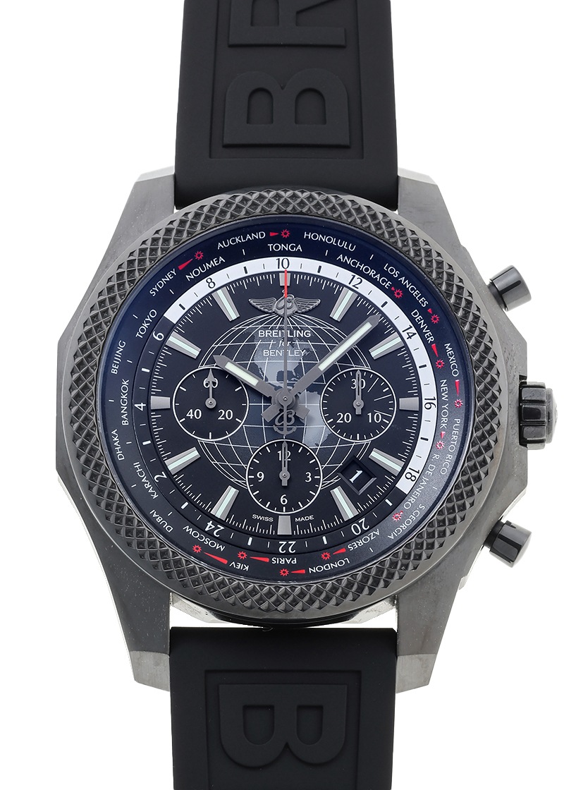 ブライトリング - ベントレー B05 ユニタイム 世界500本限定 | BREITLING | MB0521V4/BE46 | SS(PVD) 黒文字盤 自動巻き ラバー | 中古