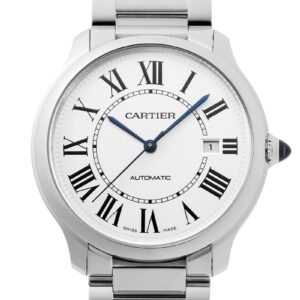 カルティエ - ロンド マスト ドゥ カルティエ | CARTIER | WSRN0035 | SS シルバー文字盤 自動巻き ブレスレット | 未使用品