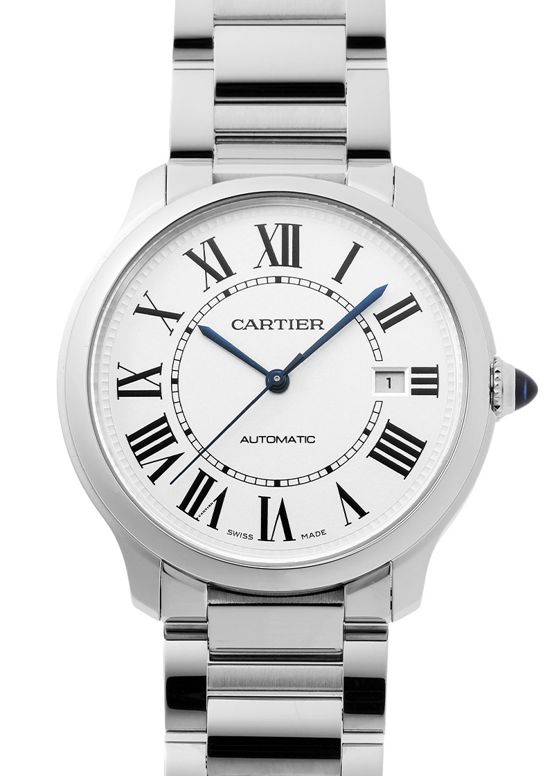 カルティエ - ロンド マスト ドゥ カルティエ | CARTIER | WSRN0035 | SS シルバー文字盤 自動巻き ブレスレット | 未使用品