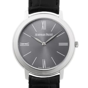 オーデマピゲ - ジュールオーデマ | AUDEMARS PIGUET | 15126BC.OO.D002CR.01 | WG グレー文字盤 手巻き レザー | 中古