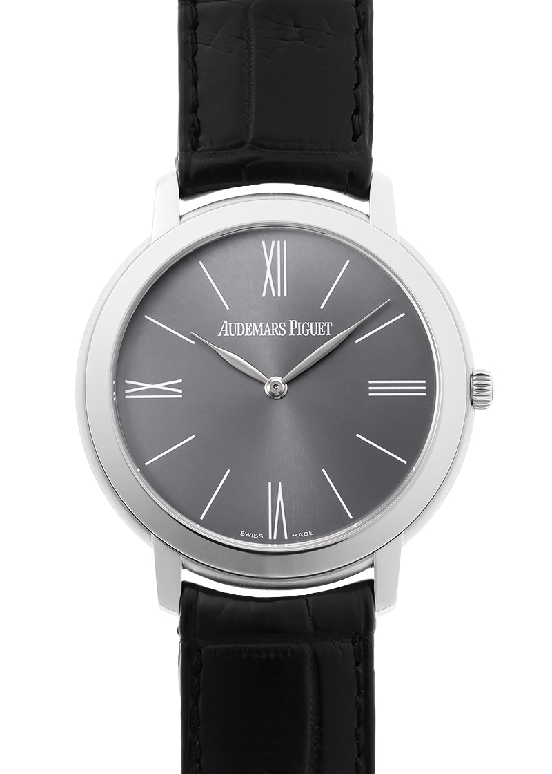 オーデマピゲ - ジュールオーデマ | AUDEMARS PIGUET | 15126BC.OO.D002CR.01 | WG グレー文字盤 手巻き レザー | 中古