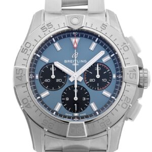 ブライトリング - アベンジャー B01 クロノグラフ 44 | BREITLING | AB0147101C1A1(AB0147) | SS ブルー文字盤 自動巻き ブレスレット | 未使用品